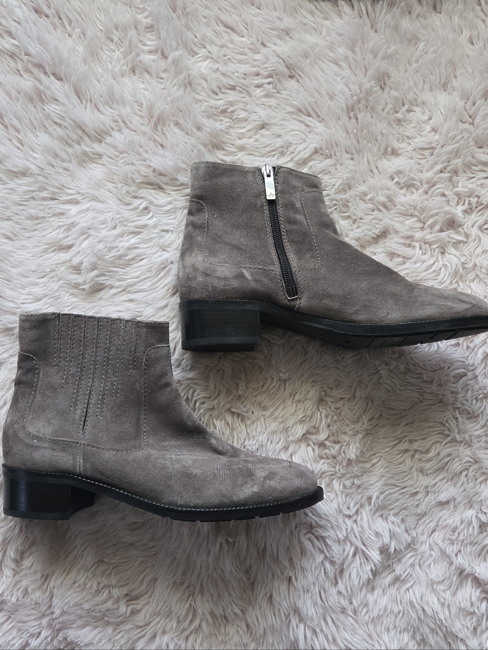 Aquatalia Suede Ankle Boots